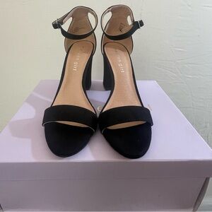 Madden Girl Beella Black Block Heel Sandals | Women’s Size 5 | New in Box(O3)&